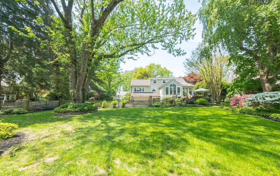 haverford split-level cape cod house for sale backyard