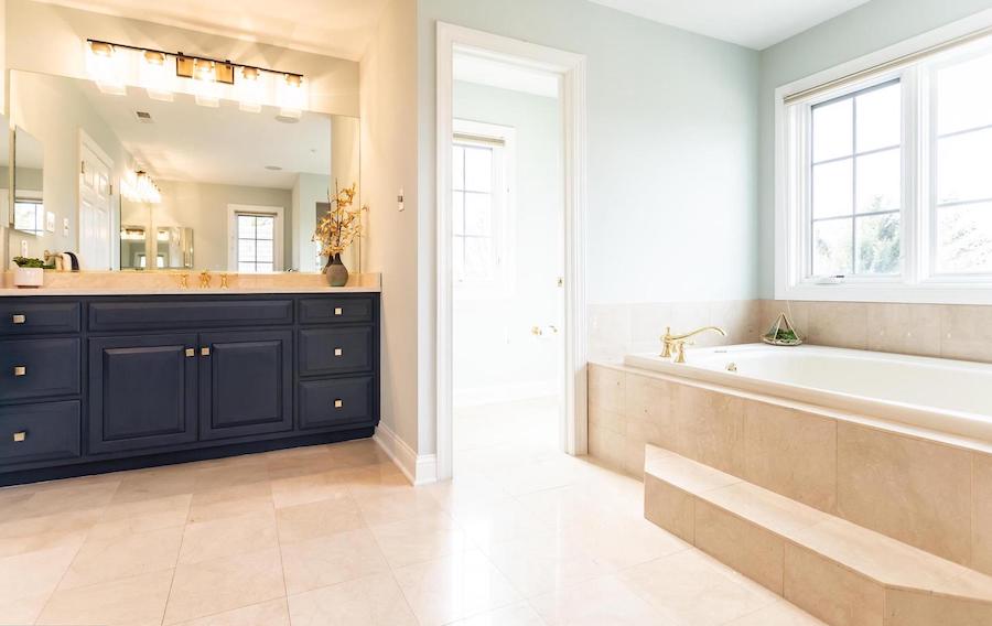 master bathroom