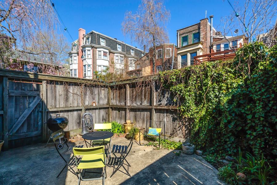 rear patio
