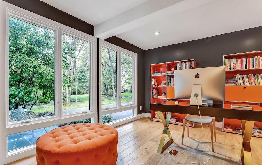 refreshed villanova contemporary house for sale study