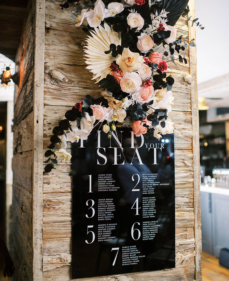 Barbuzzo Upstairs wedding