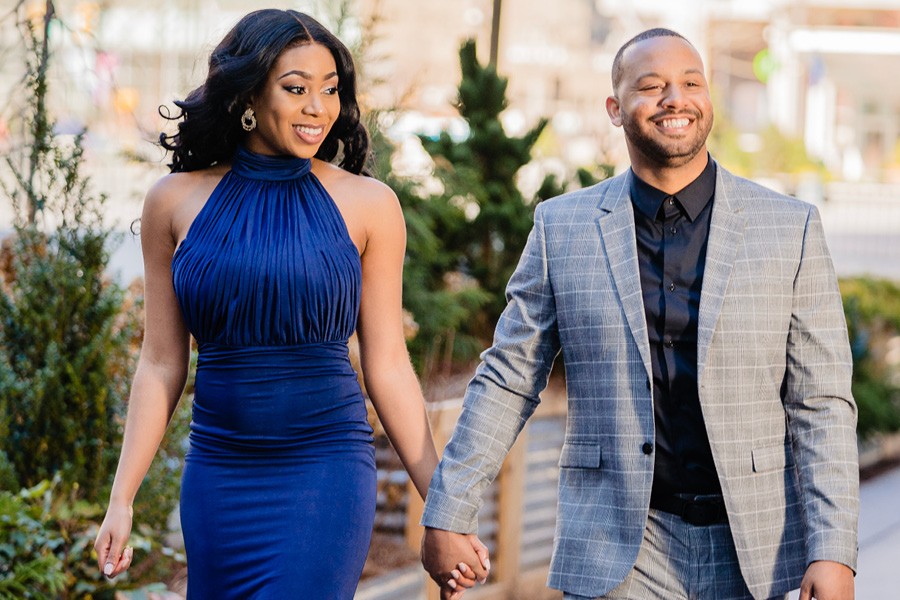 City Hall engagement shoot