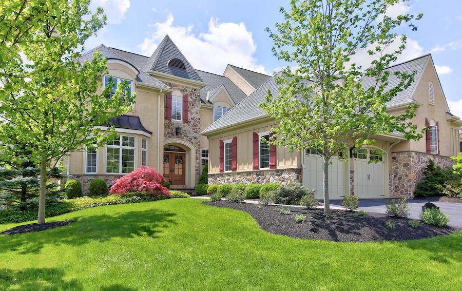 custom haverford reserve house for sale exterior front