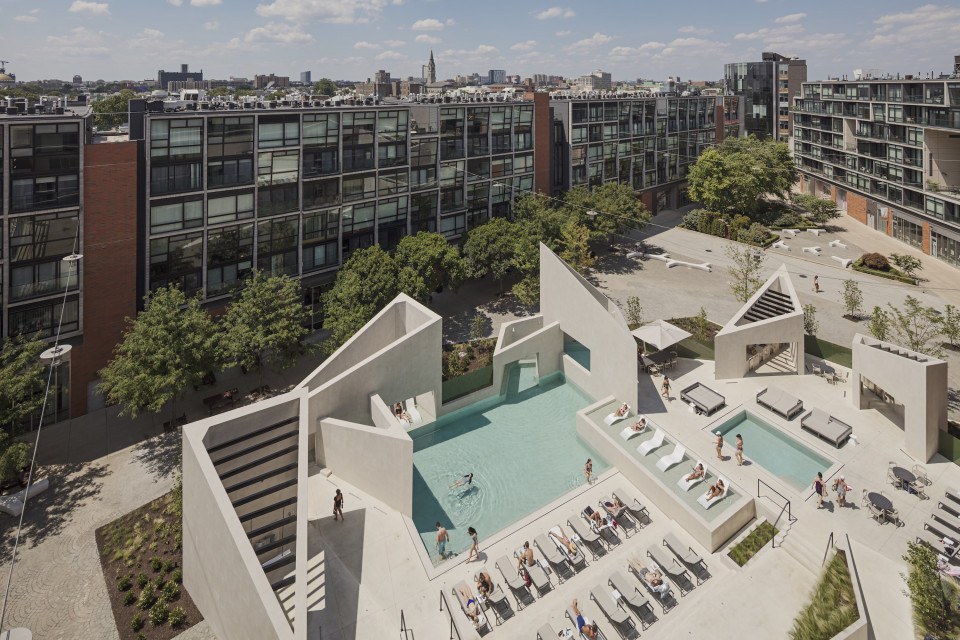 Piazza Cove Aerial Day