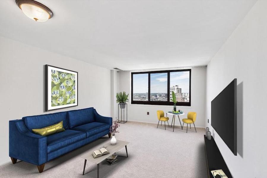starter academy house condo for sale living room