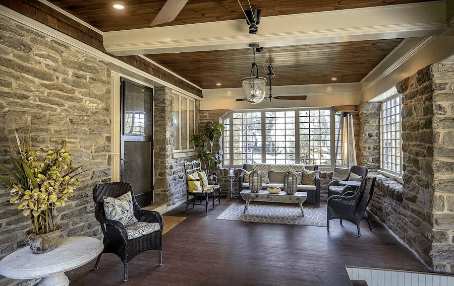 wayne shingle style house for sale front porch