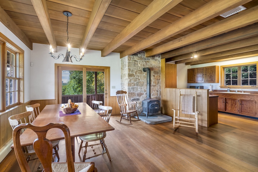 cochranville farmhouse for sale dining room and kitchen