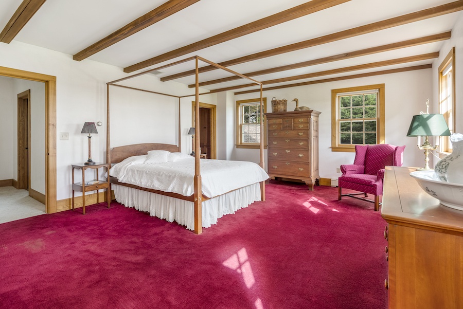 cochranville farmhouse for sale owner’s bedroom