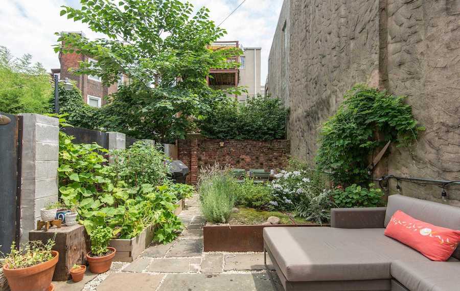 rear patio