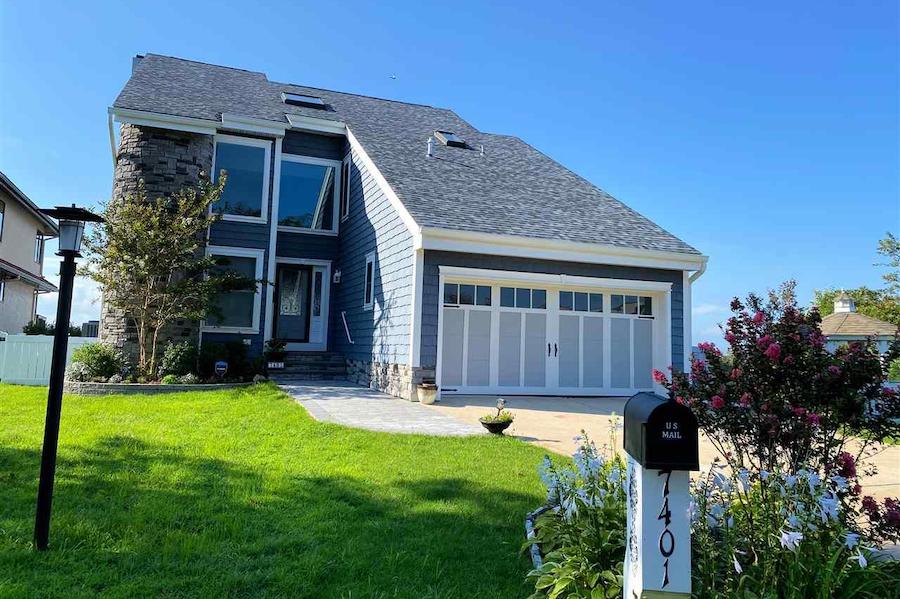 contemporary margate bayfront house for sale exterior front