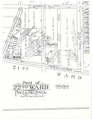 1889 survey map