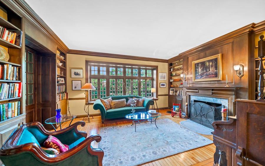 germantown victorian house for sale library/family room