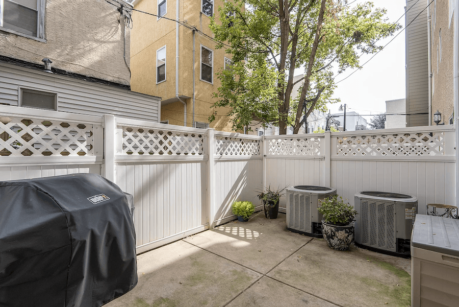 rear patio