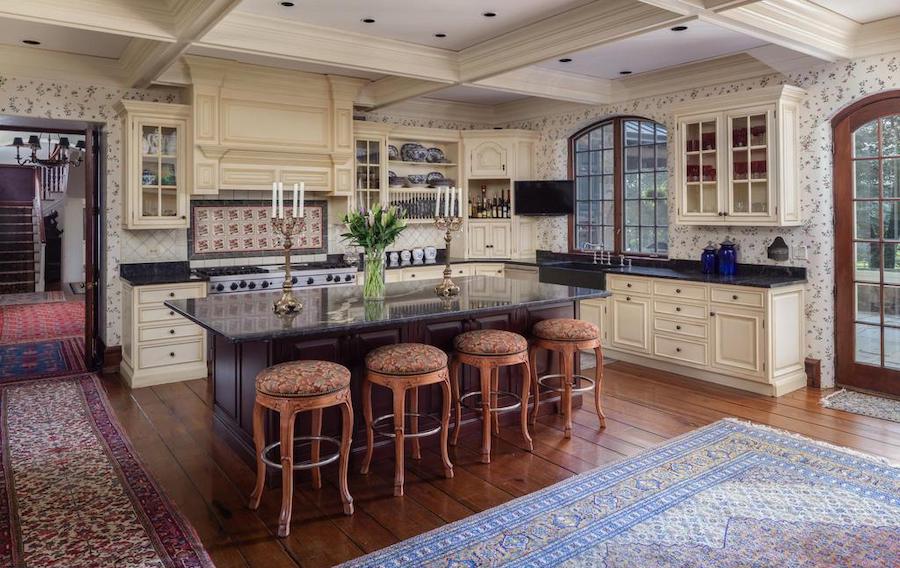 newtown square colonial farmhouse for sale kitchen