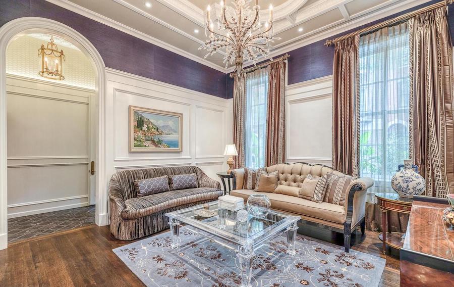 new delancey place townhouse for sale front parlor