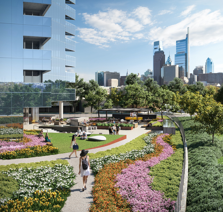 2100 Hamilton profile amenity deck garden