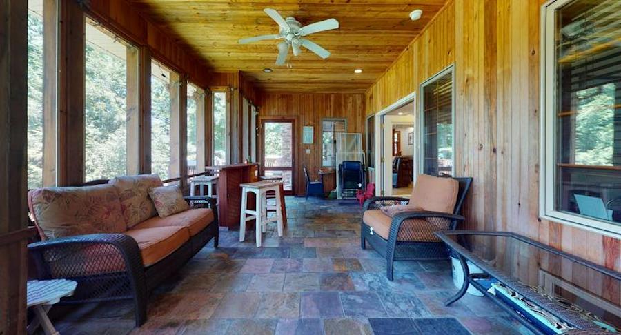 white heron lake house for sale sun porch