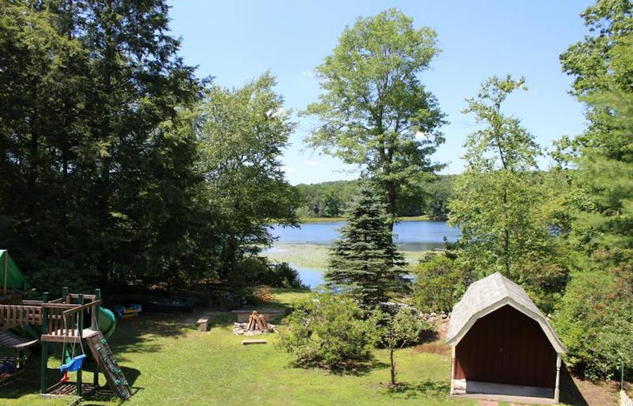 view from deck