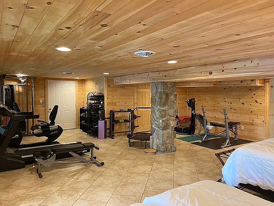 house for sale greentown lakeside gym
