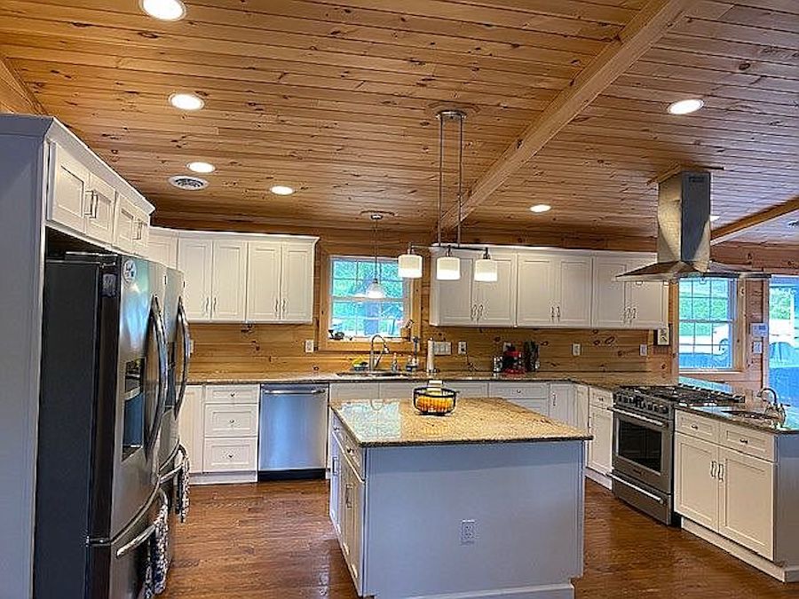 house for sale greentown lakeside kitchen
