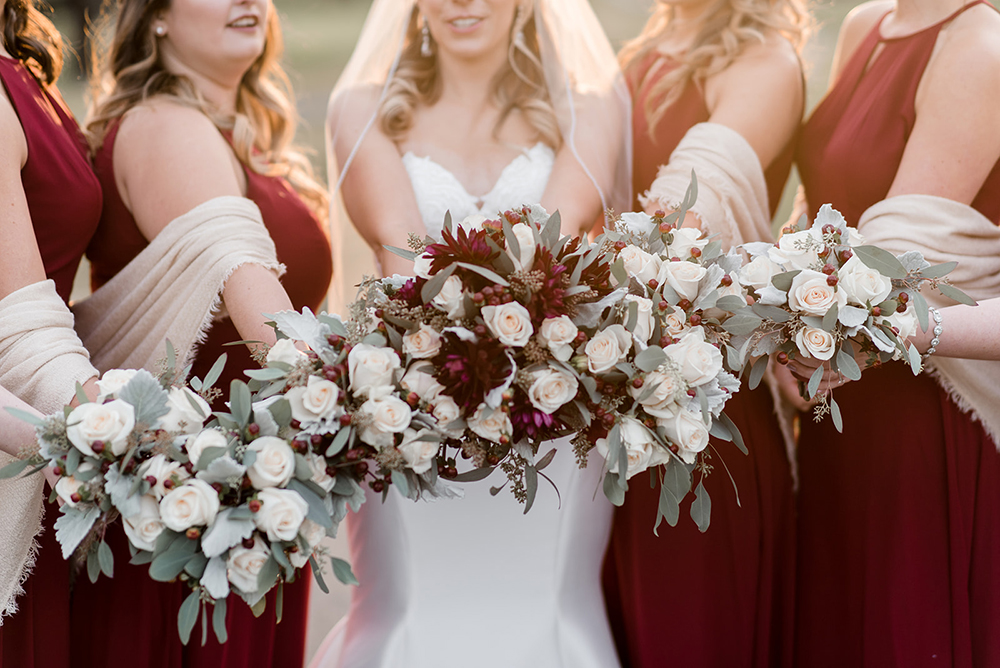 jewel tone bridesmaids dresses