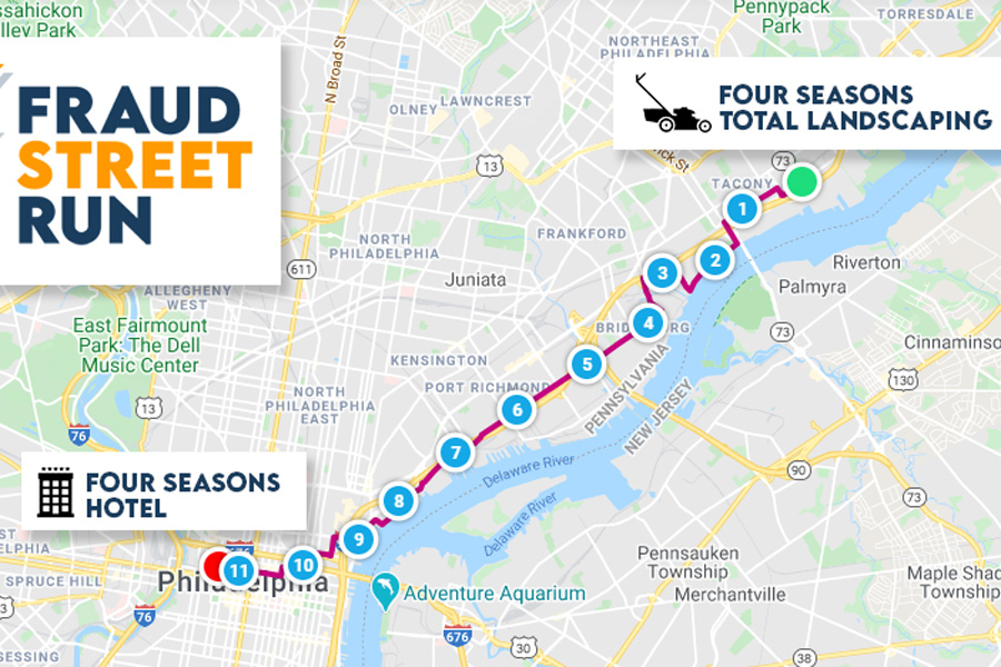 this four seasons total landscaping charity run is hilarious this four seasons total landscaping