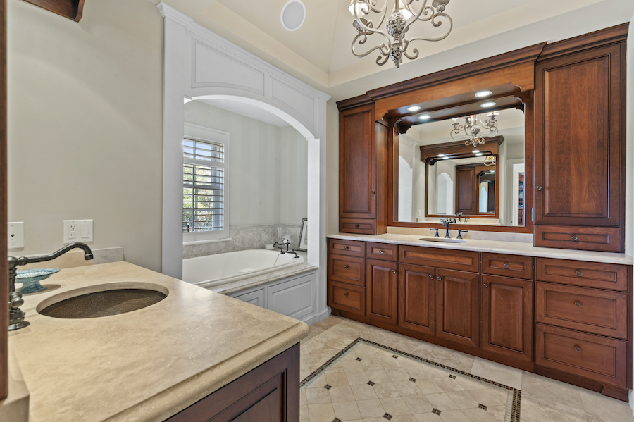 primary bathroom