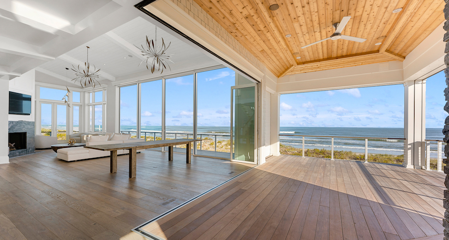 house for sale stone harbor beachfront deck and great room