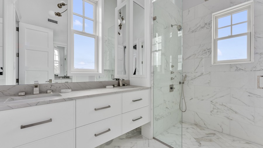 primary bathroom
