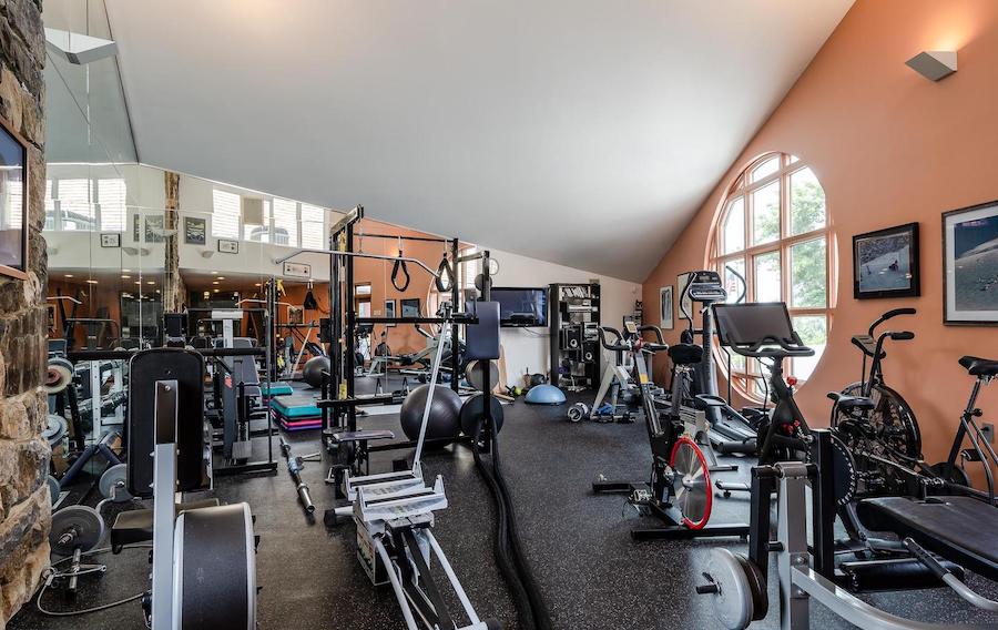 West Chester modern farm house for sale Gym