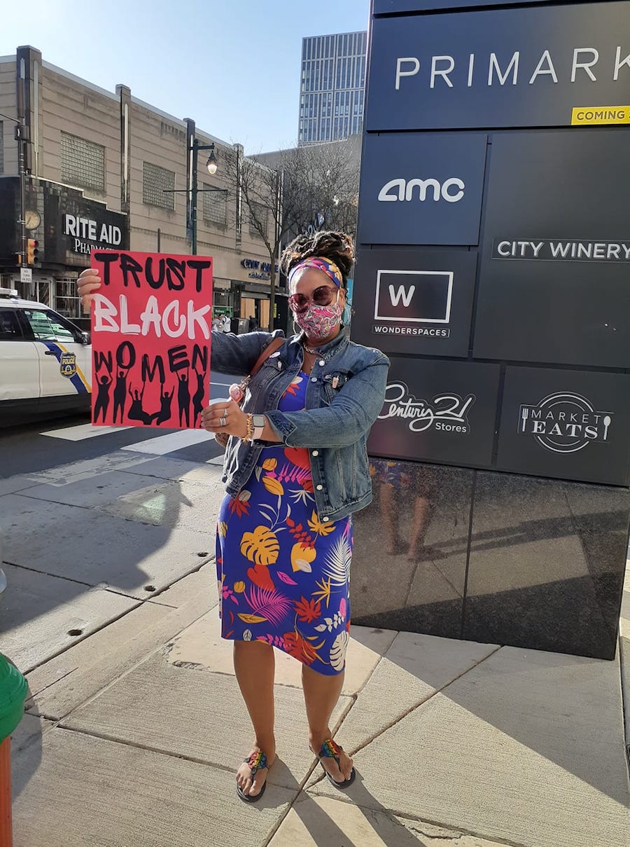 trust black women sign