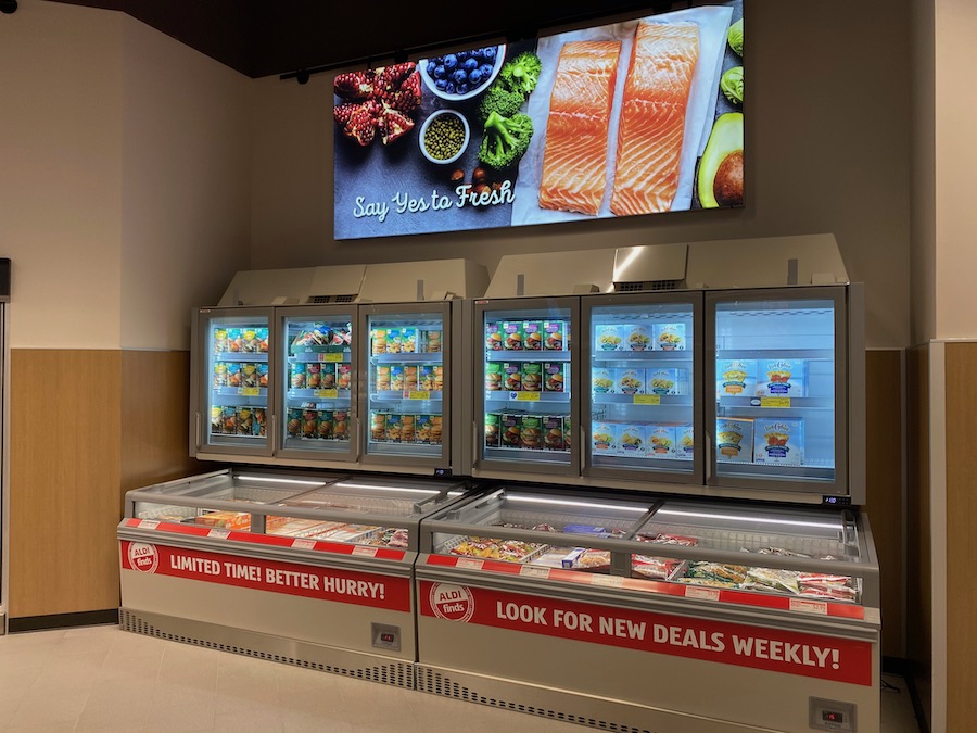 new-style freezer display