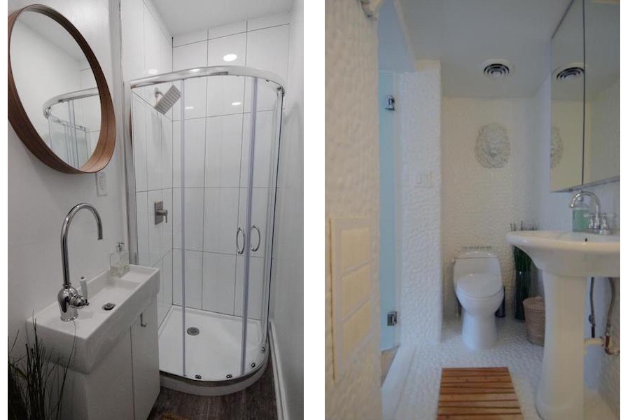 bathrooms