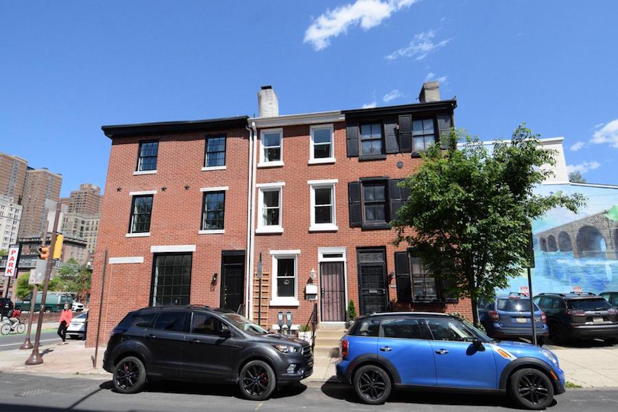 house for sale Rittenhouse Square modern trinity exterior front