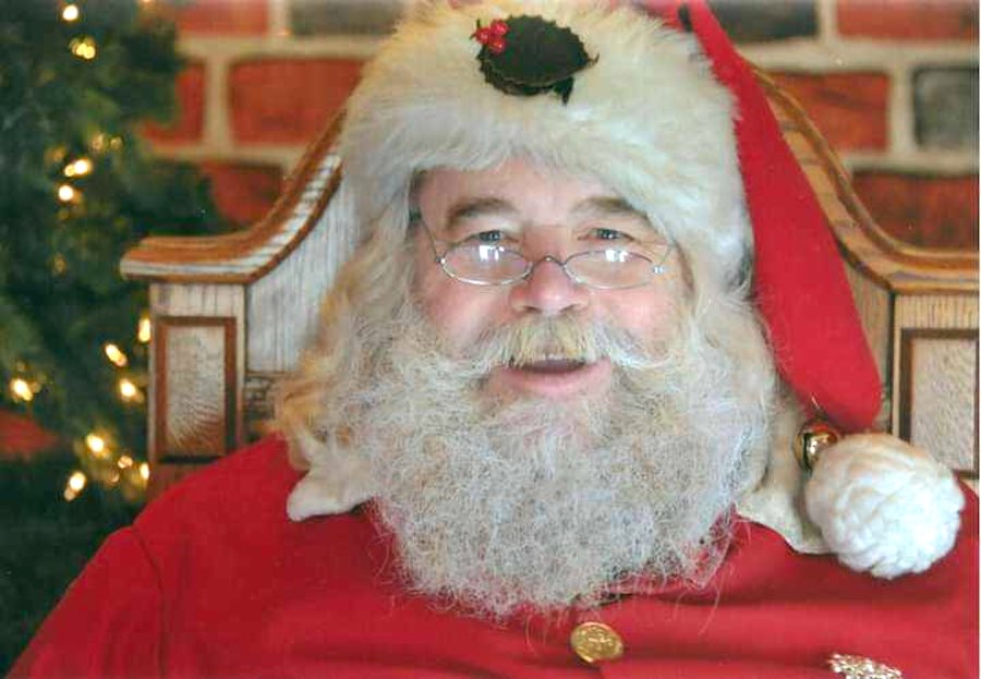 a photo of Santa Harry, one of the Philadelphia Santas for hire