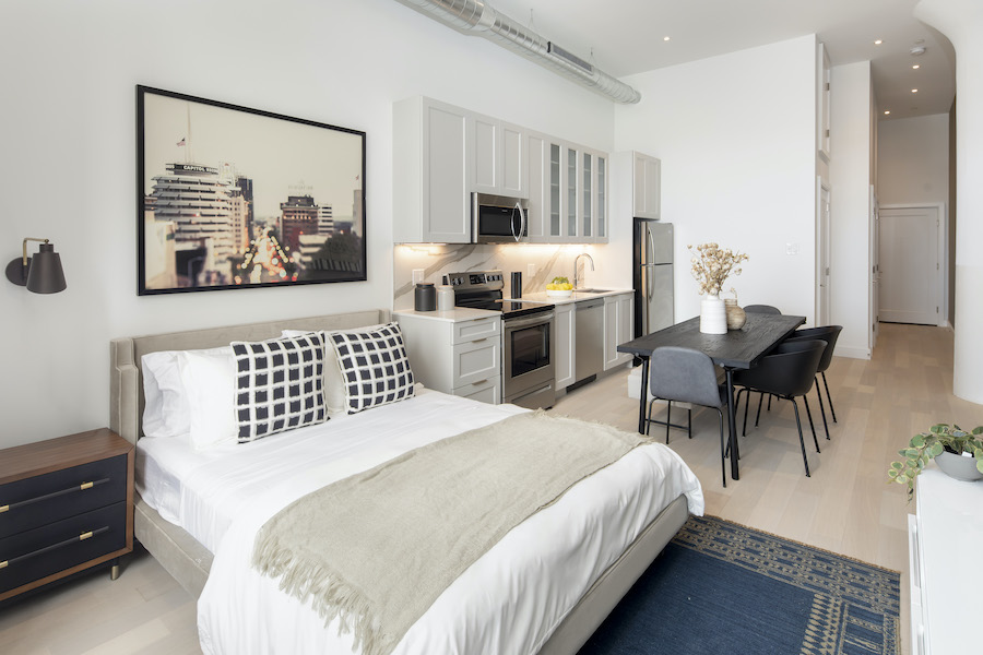 model studio apartment