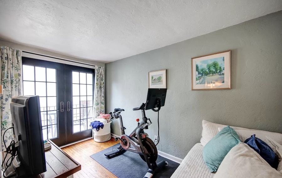 second-floor bedroom