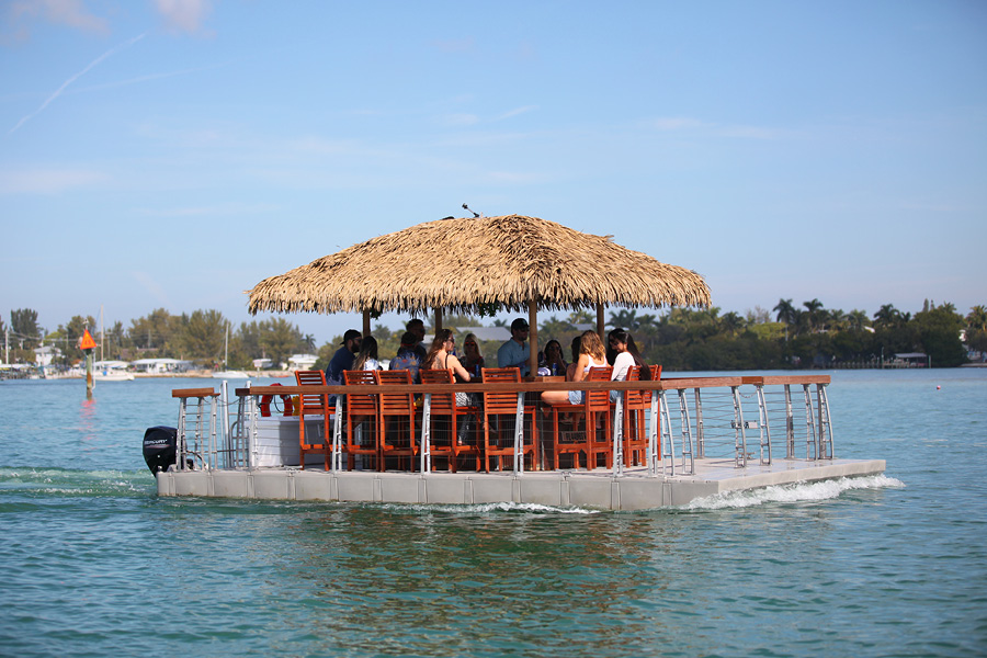 South Jersey tiki boat
