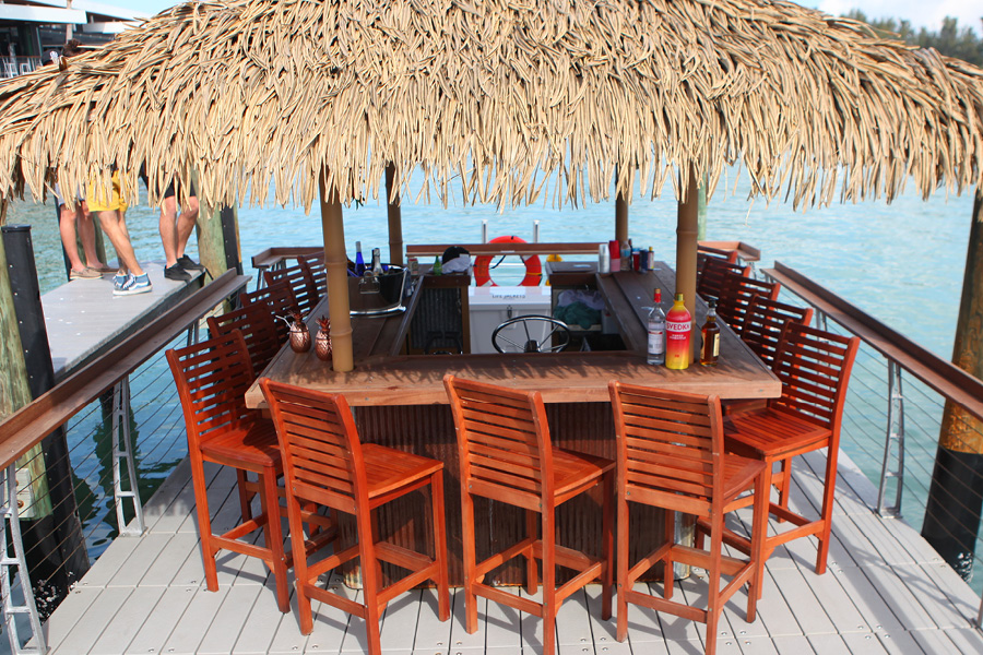 South Jersey tiki boat
