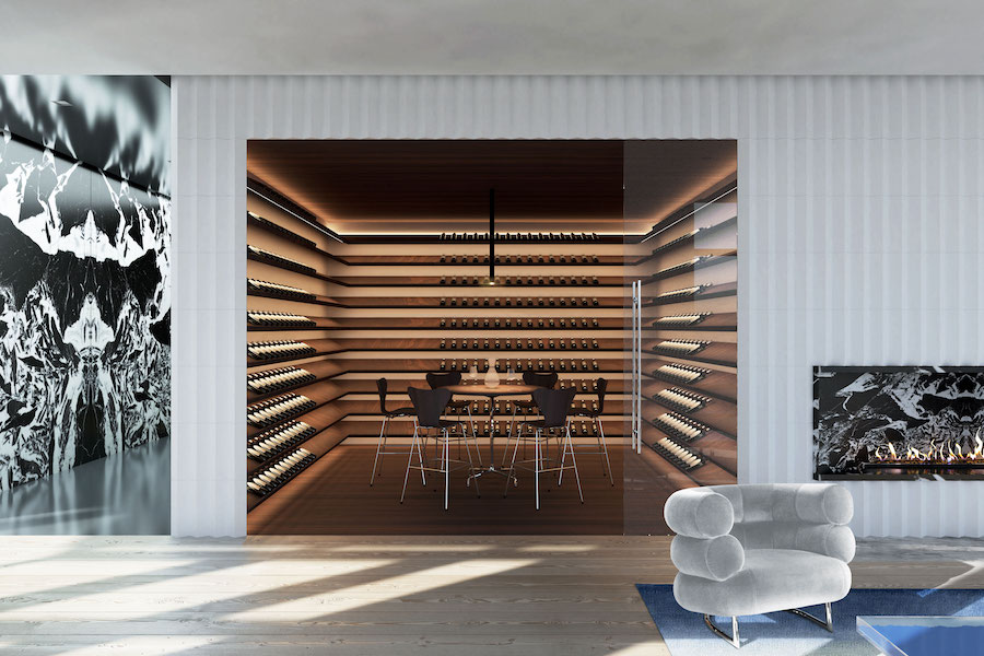 condo for sale residences at the ritz penthouse wine room
