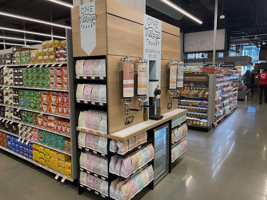 square one coffee kiosk