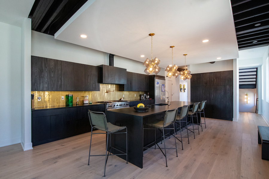 house for sale Fishtown designer townhouse kitchen