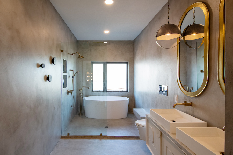 primary bathroom