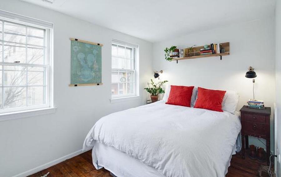 second-floor bedroom