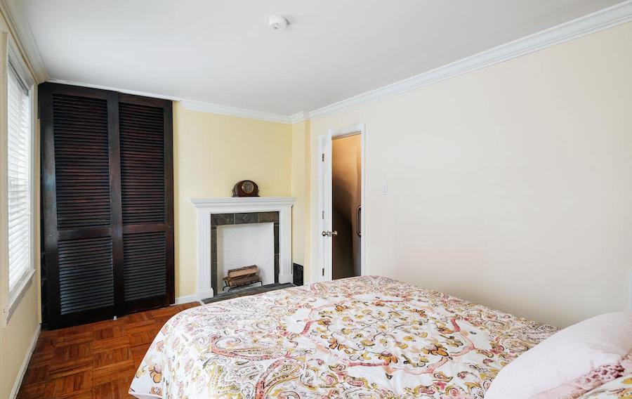 second-floor bedroom