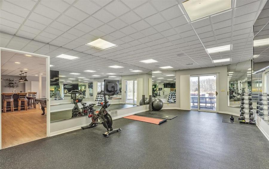 Basement gym