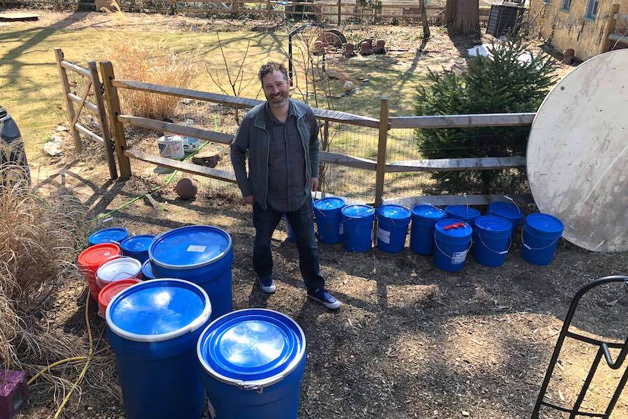 philadelphia maple syrup maker jethro heiko in his east oak lane backyard