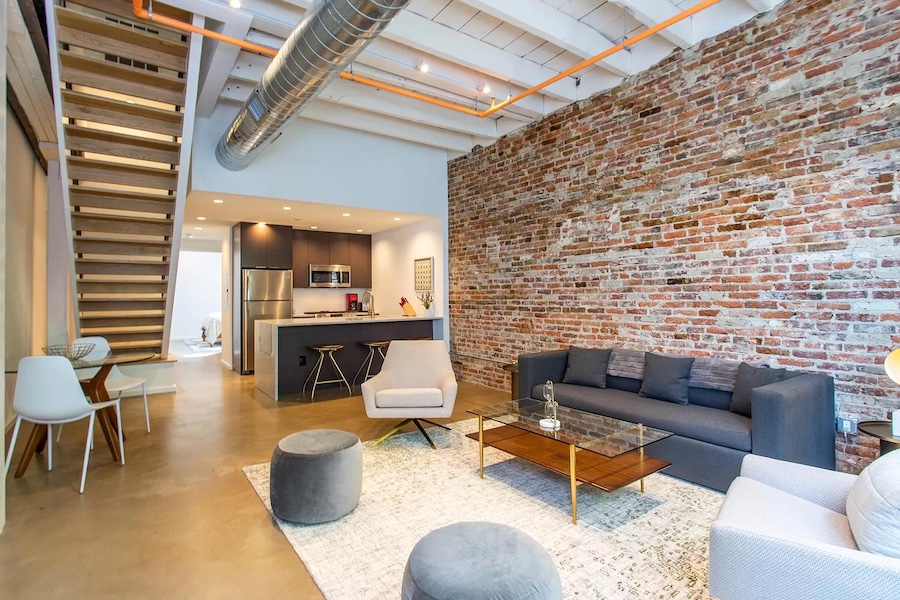 apartment for rent Washington Square West loft main floor