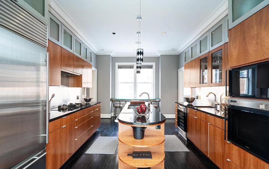 Rittenhouse Square renovated condo for sale kitchen