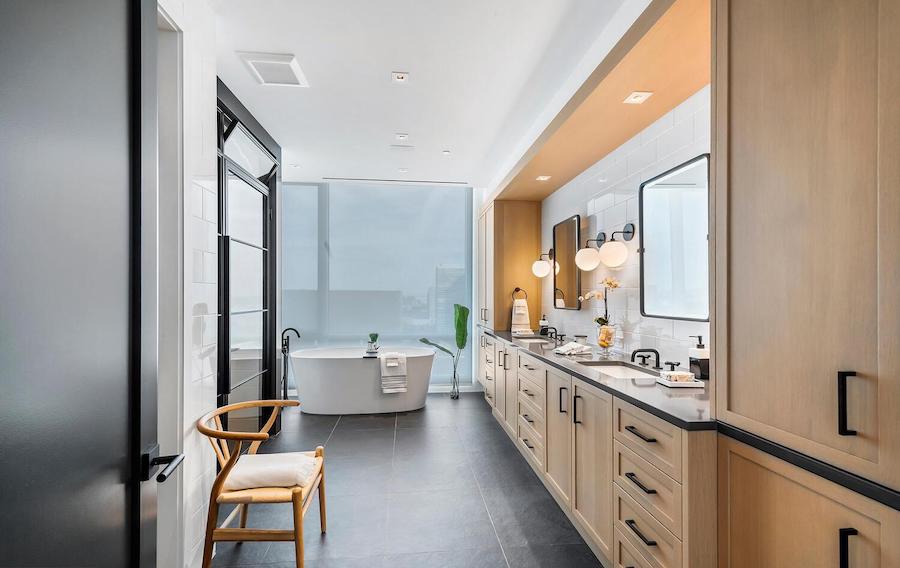 primary bathroom